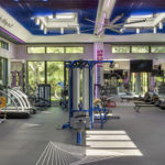 lo gatos interior design home gym - campbell interior designers